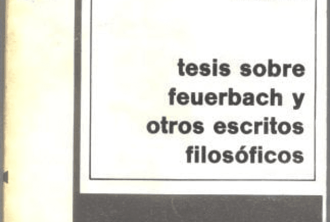 post preview for Tesis sobre Feuerbach - Carlos Marx